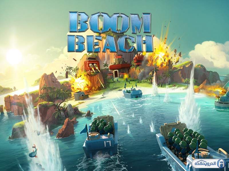 دانلود نسخهBoom Beach 33.130 بازی استراتژیک بوم بیچ اندروید+آپدیت